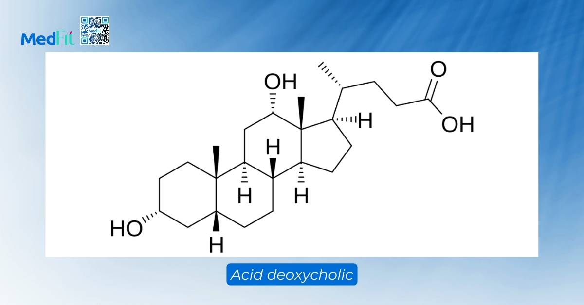 công thức phân tử acid deoxycholic