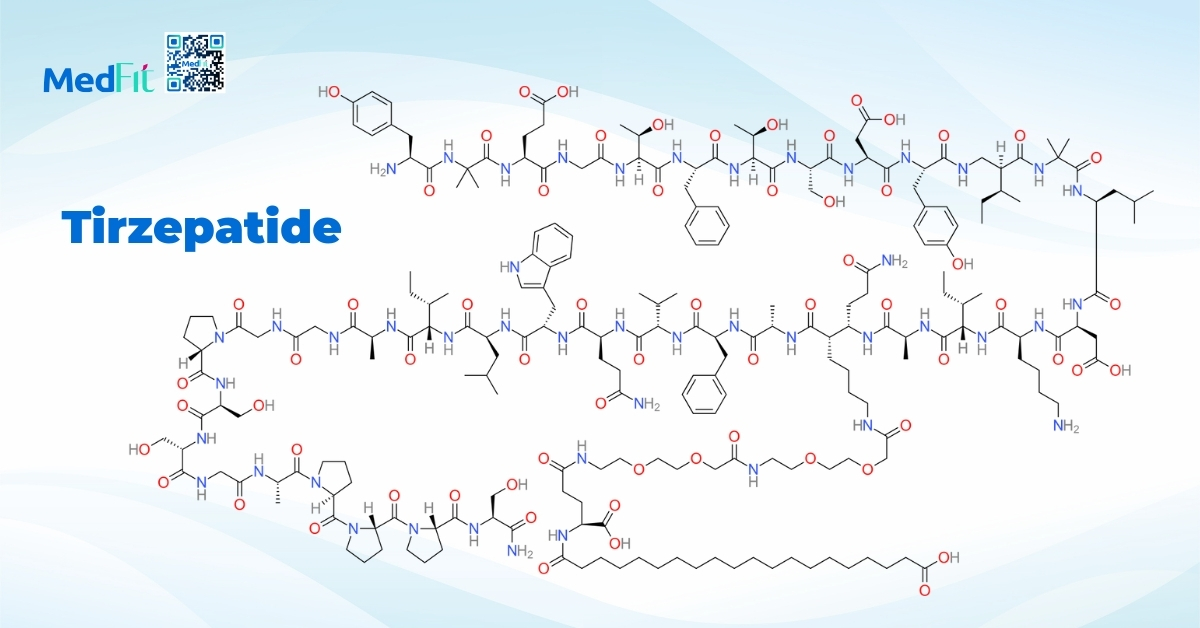 công thức phân tử của tirzepatide