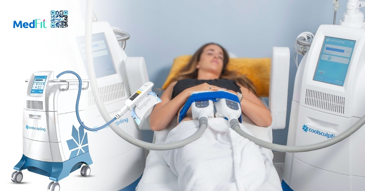 thiết bị quang đông hủy mỡ coolsculpting