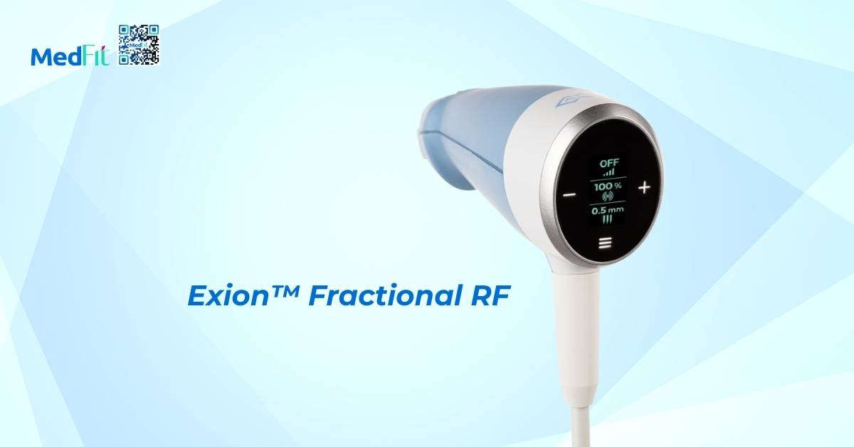 Những gì cần biết về công nghệ Exion trong giảm mỡ và cải thiện đàn hồi da 6 đầu điều trị exion™ fractional rf