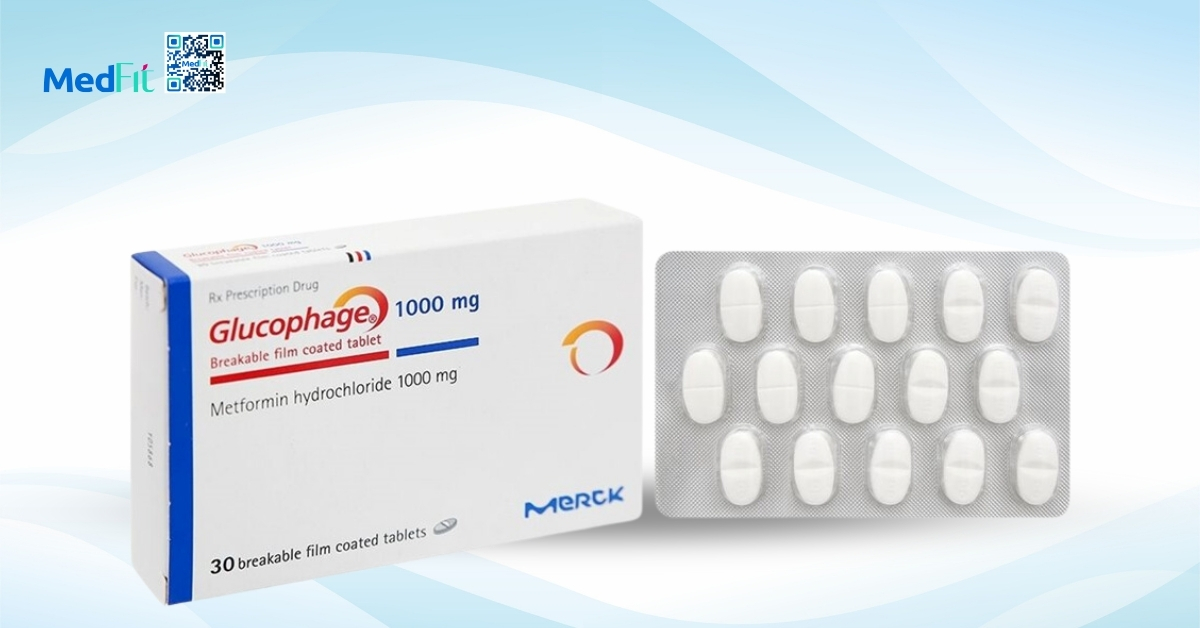 thuốc glucophage chứa hoạt chất metformin