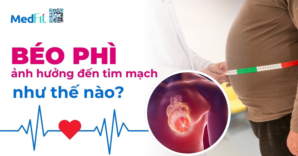 béo phì ảnh hưởng đến tim mạch như thế nào?