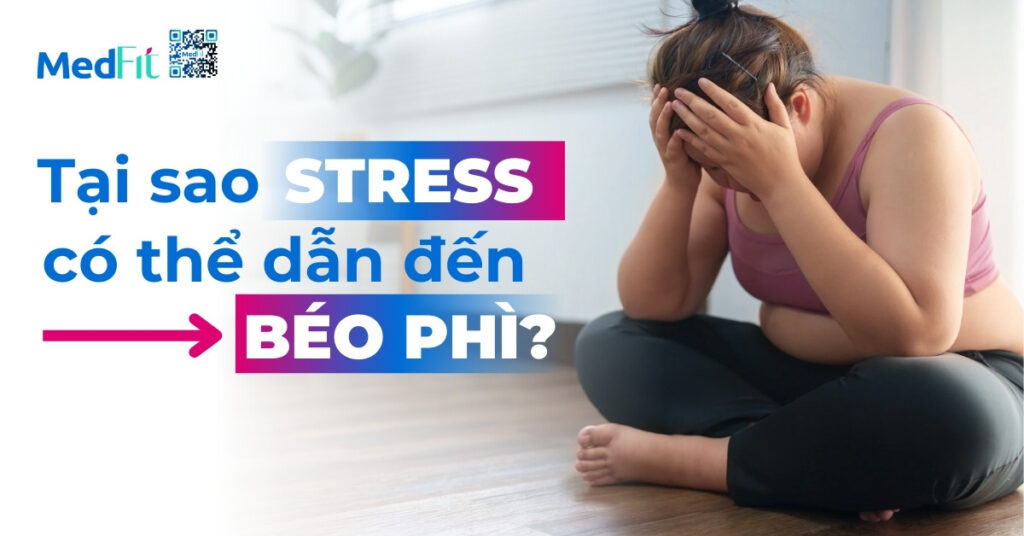 tại sao stress có thể dẫn đến béo phì?