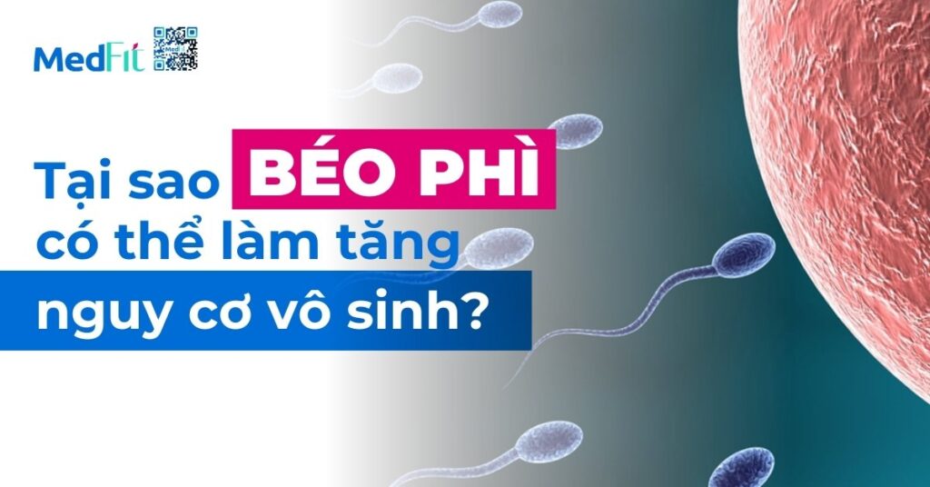 tại sao béo phì có thể làm tăng nguy cơ vô sinh?