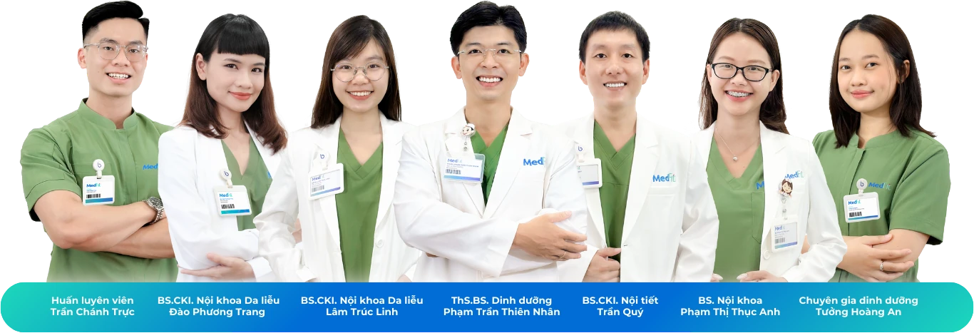 Đội ngũ bác sĩ MedFit banner