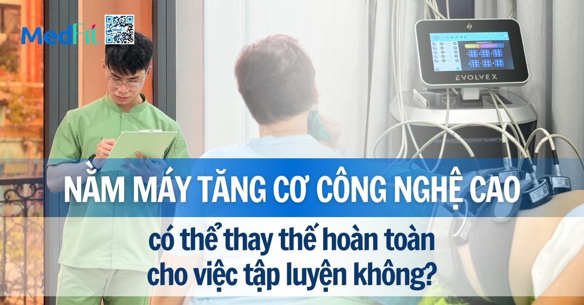 nằm máy tăng cơ công nghệ cao có thể thay thế việc tập luyện không