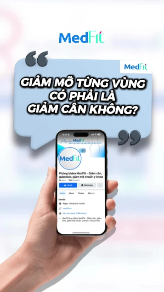 tiktok-thumbnail giảm mỡ từng vùng có phải là giảm cân không