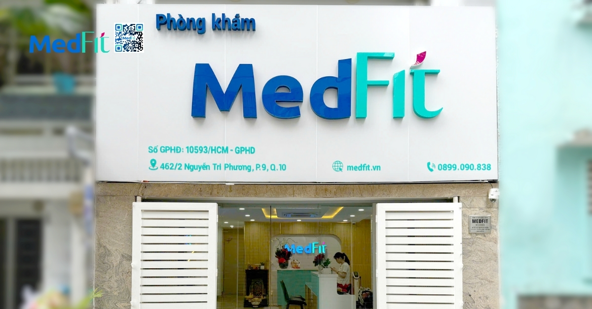 bảng hiệu phòng khám medfit