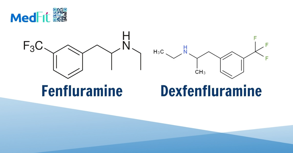 công thức phân tử của fenfluramine và dexfenfluramine