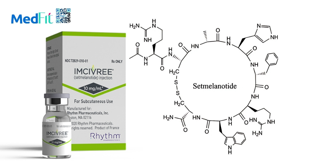 imcivree chứa hoạt chất setmelanotide