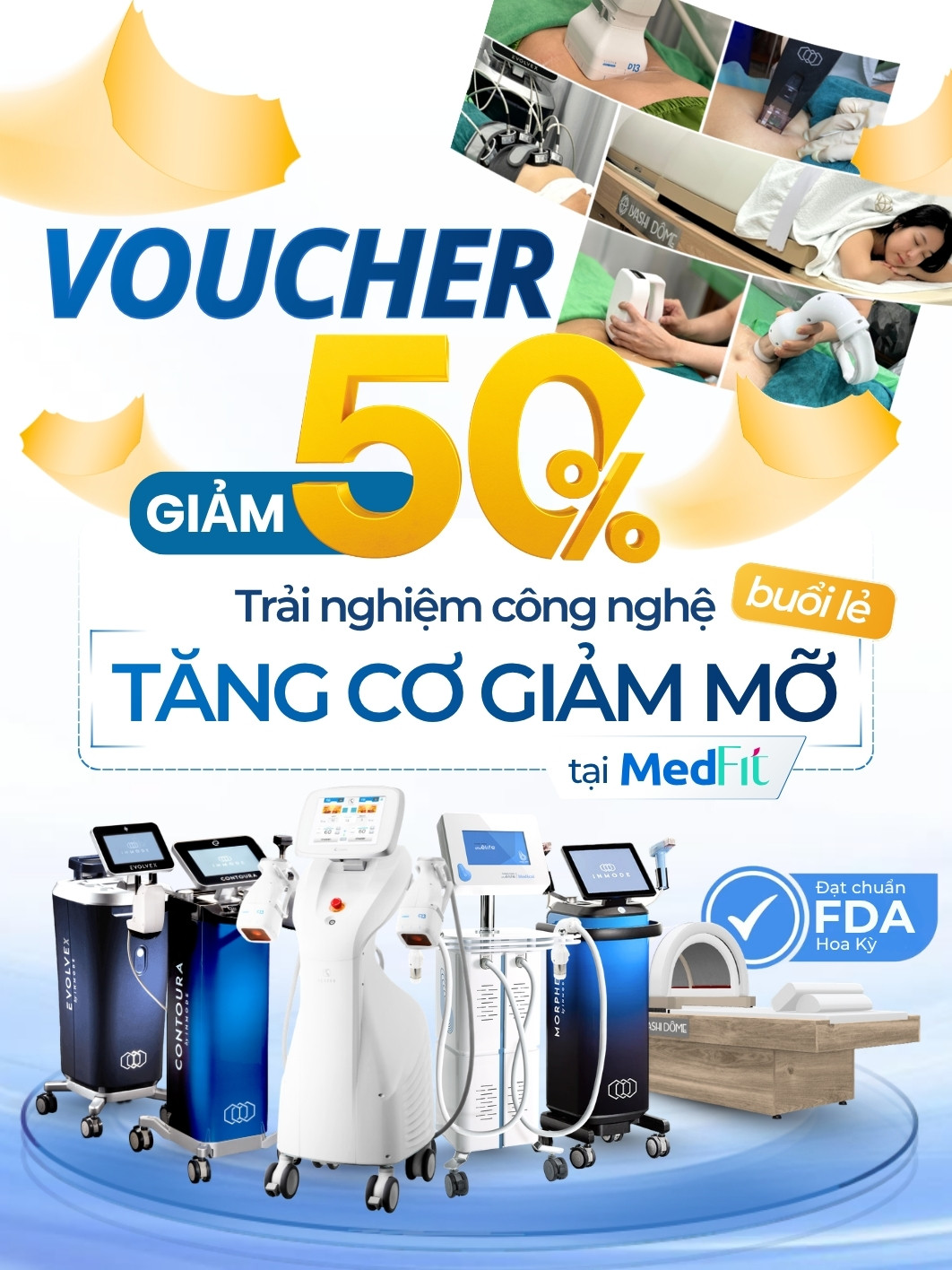 voucher 3x4 - trải nghiệm tăng cơ giảm mỡ buổi lẻ