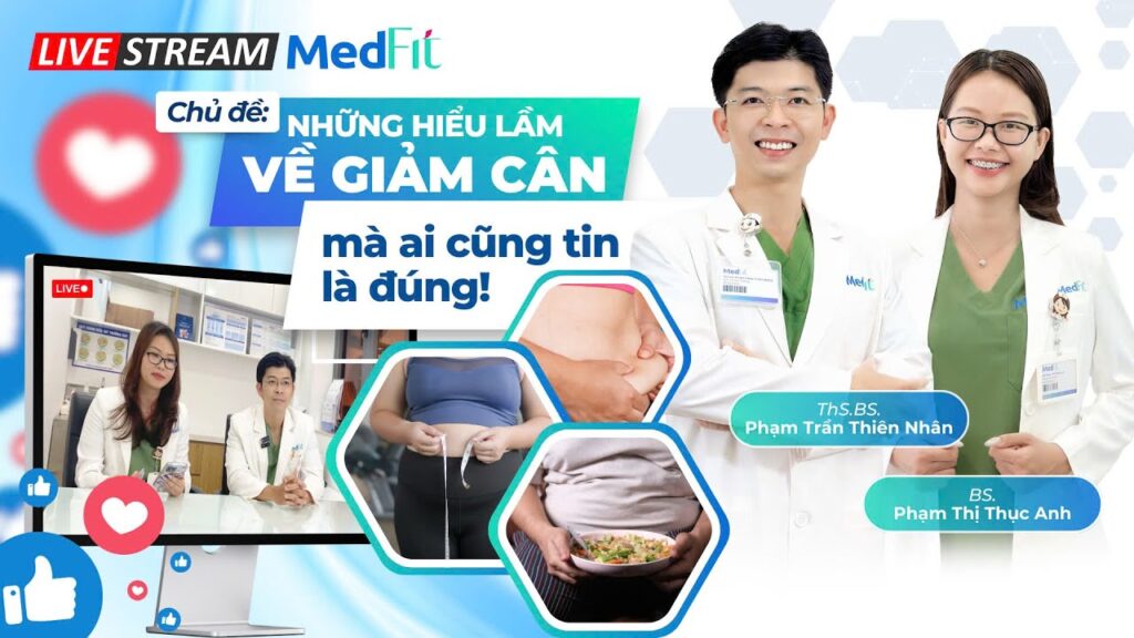 Thumb livestream những hiểu lầm về giảm cân MedFit