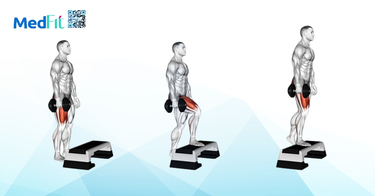 bài tập dumbbell step-ups