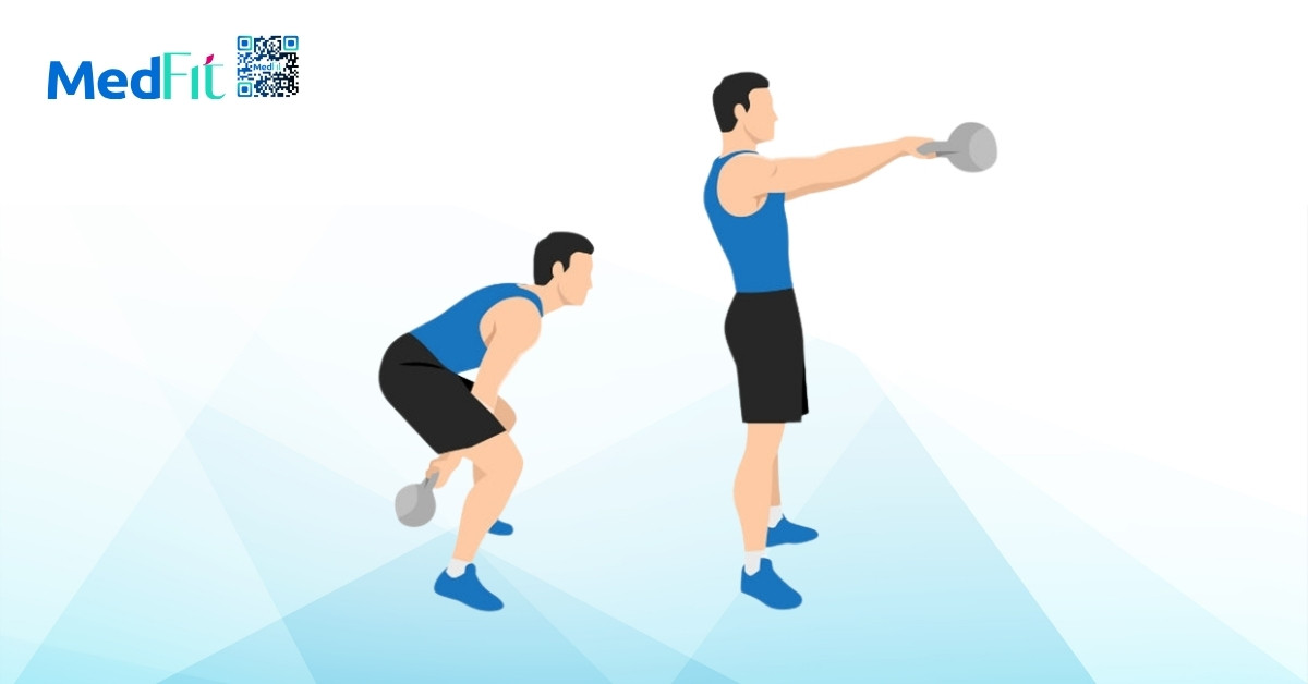 bài tập kettlebell swings