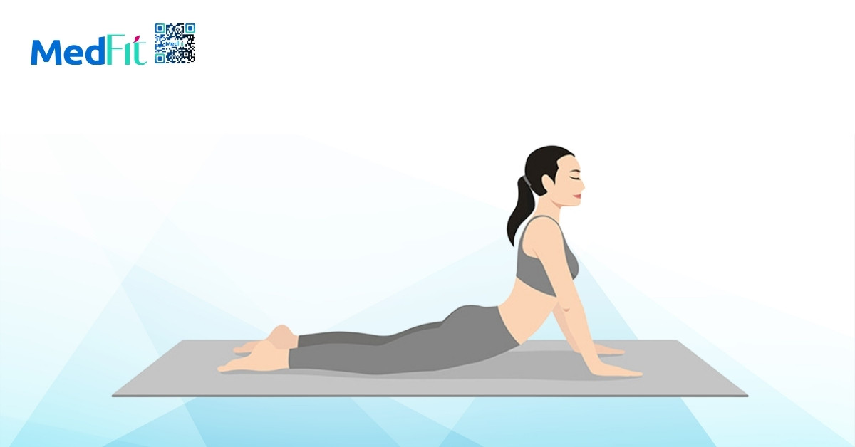 tư thế rắn hổ mang (bhujangasana)