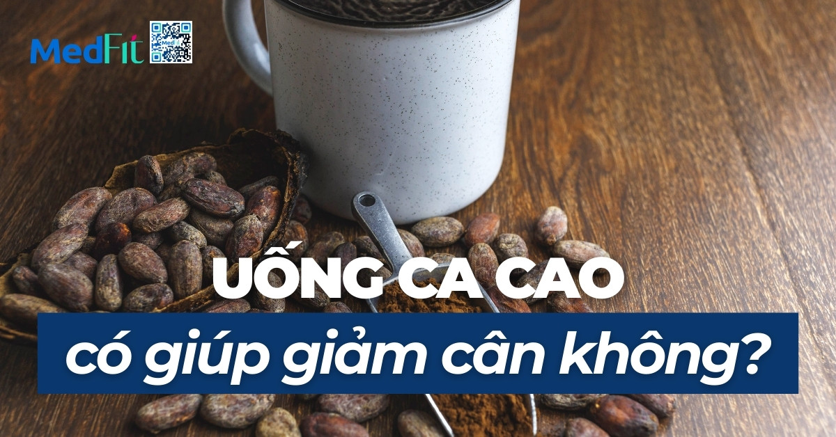 uống ca cao có giúp giảm cân không