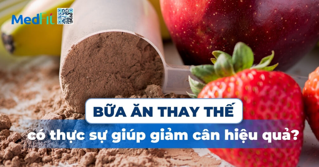 bữa ăn thay thế có thực sự giúp giảm cân hiệu quả
