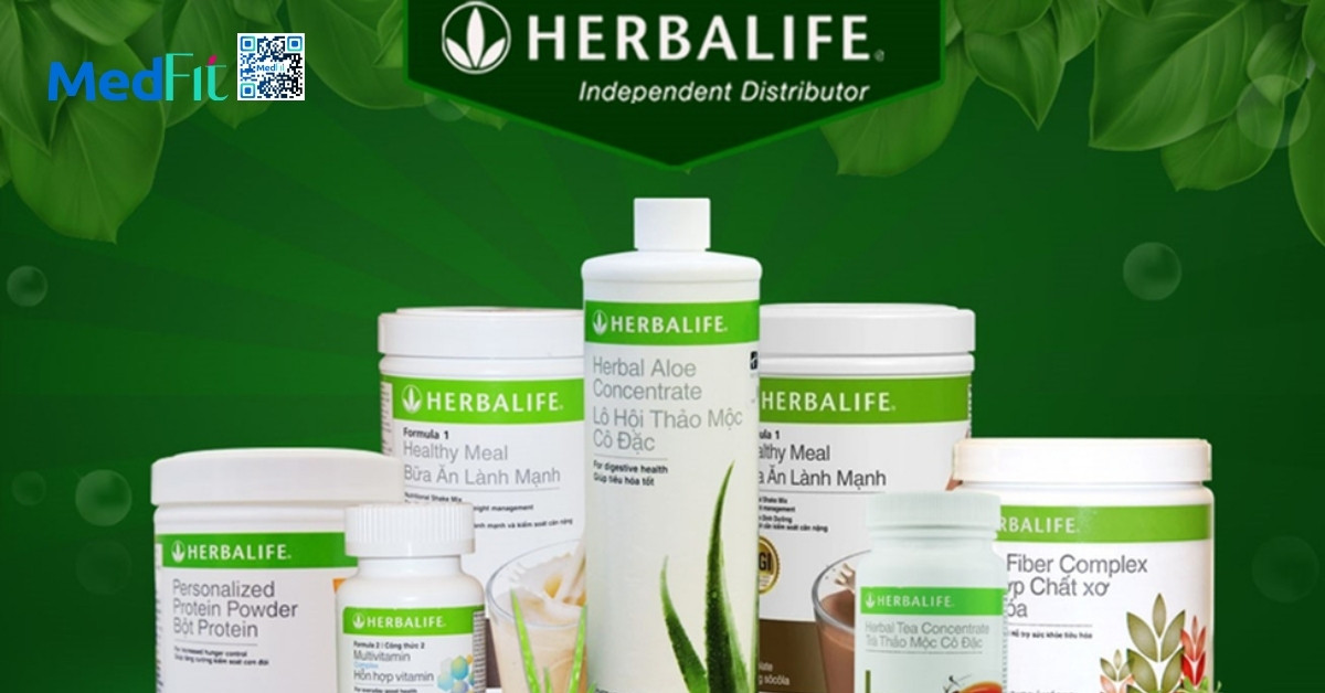 các dòng sản phẩm của herbalife