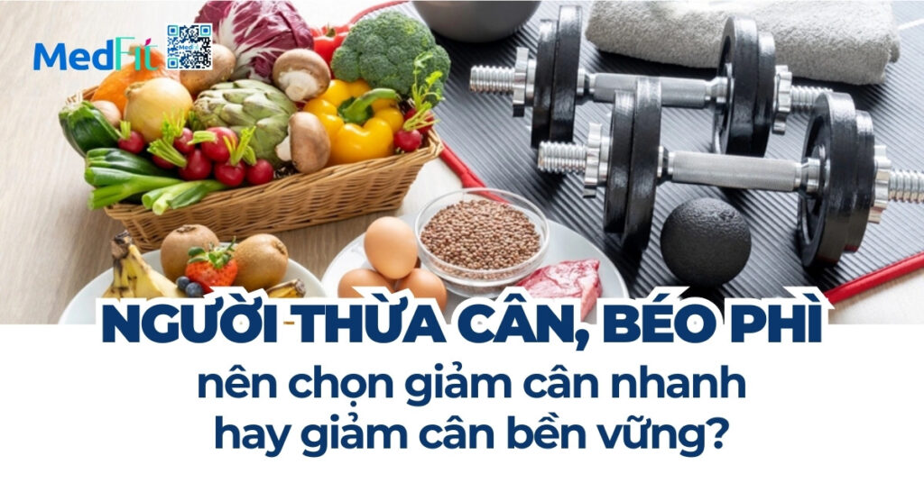 nên chọn giảm cân nhanh hay giảm cân bền vững