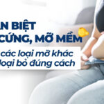 Phân biệt mỡ cứng, mỡ mềm và các loại mỡ khác để loại bỏ đúng cách