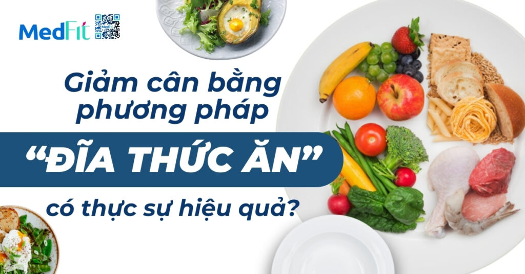 giảm cân bằng phương pháp đĩa thức ăn có thực sự hiệu quả