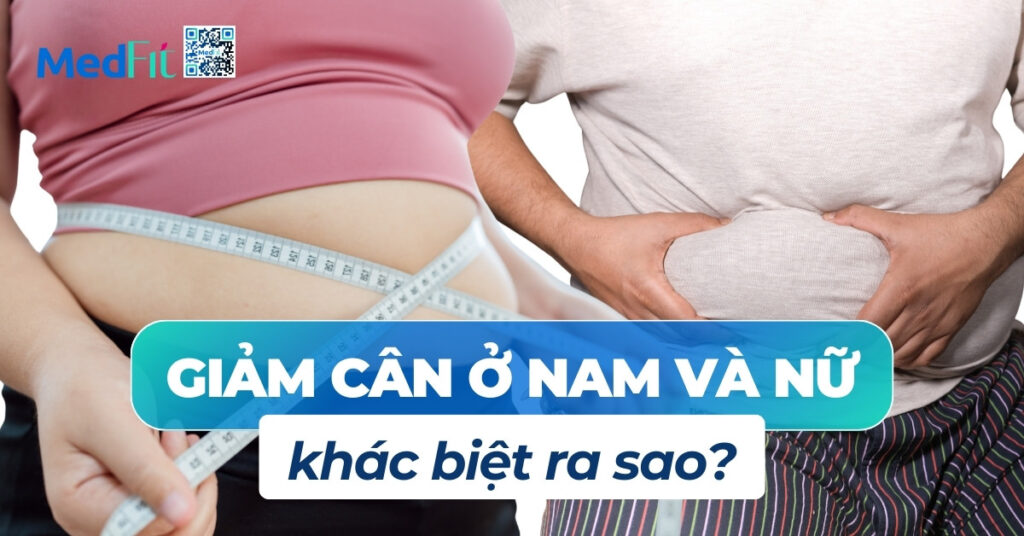 giảm cân ở nam và nữ khác biệt ra sao