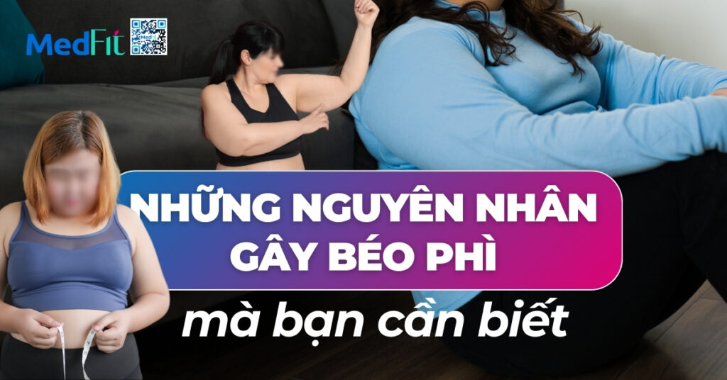 những nguyên nhân gây béo phì mà bạn cần biết