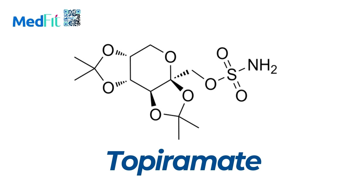 công thức phân tử của topiramate