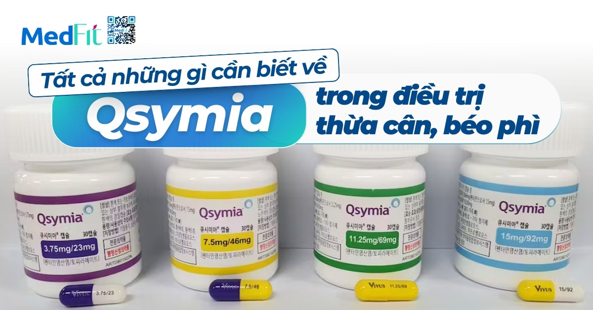tất cả những gì cần biết về qsymia trong điều trị thừa cân, béo phì