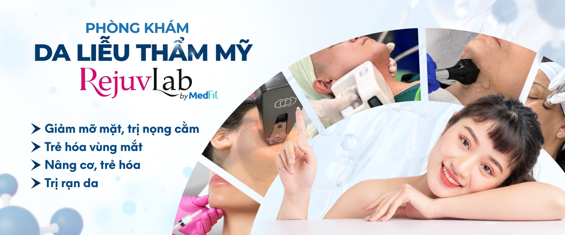 Banner - Phòng khám Da liễu Thẩm mỹ - Trang chủ