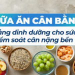 Bữa ăn cân bằng: Nền tảng dinh dưỡng cho sức khỏe và kiểm soát cân nặng bền vững