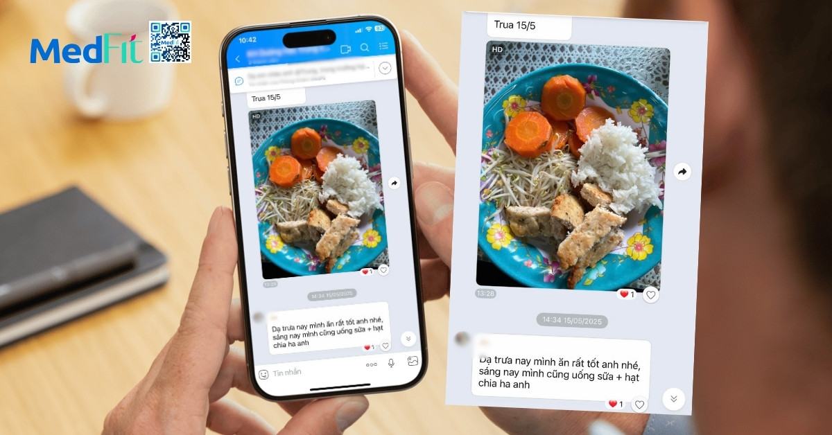 chuyên gia dinh dưỡng luôn đồng hành trong suốt hành trình giảm cân tại medfit