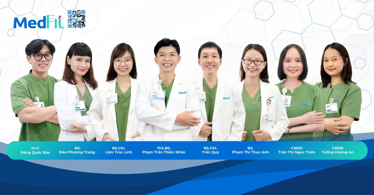 đội ngũ chuyên gia tại medfit