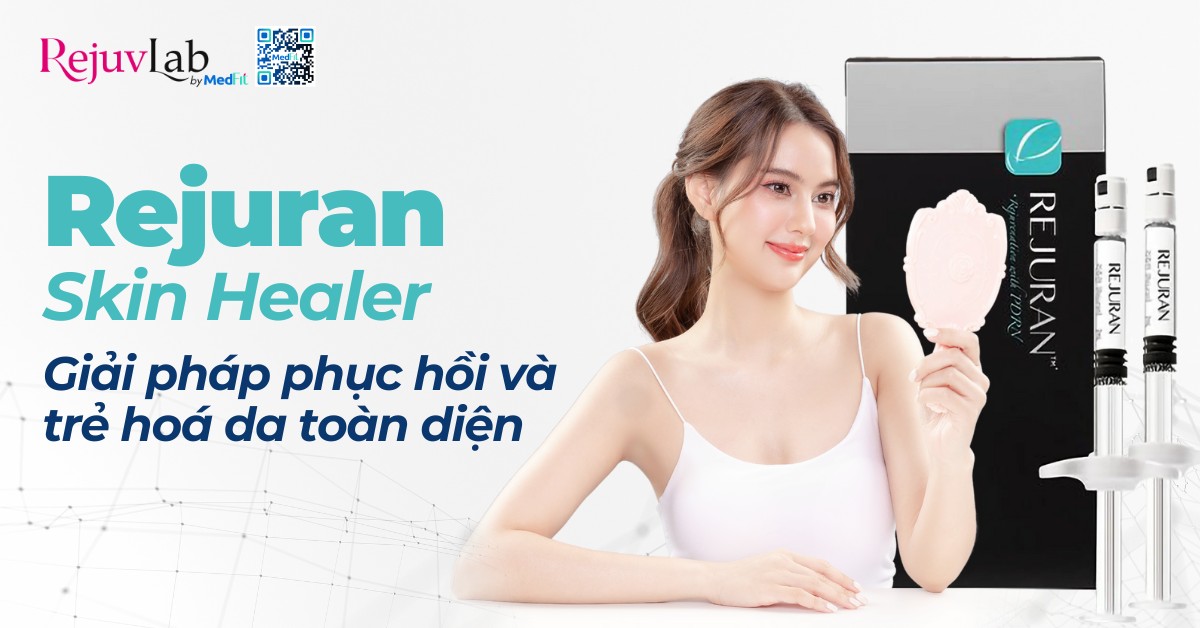 rejuran skin healer giải pháp phục hồi và trẻ hoá da toàn diện