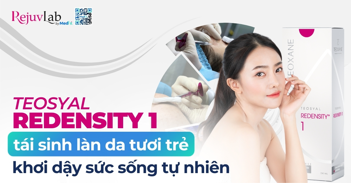 teosyal redensity 1 tái sinh làn da tươi trẻ, khơi dậy sức sống tự nhiên