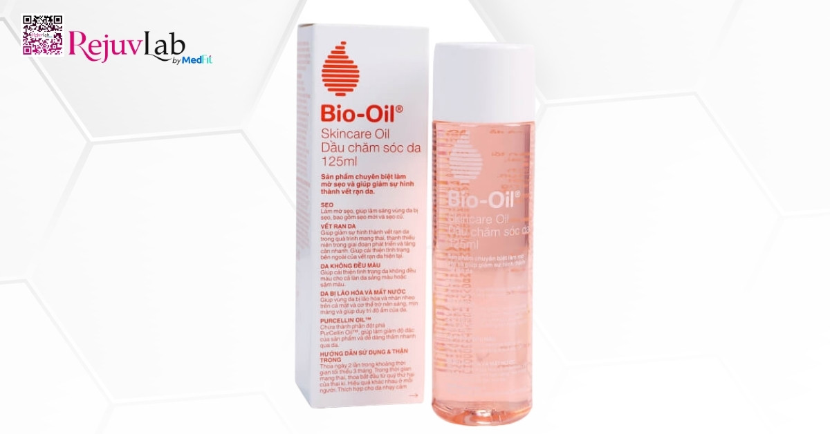 Top 5 sản phẩm trị rạn da cho bà bầu được đánh giá cao 1 Dầu dưỡng da Bio-Oil giảm rạn da, mờ sẹo cho mẹ bầu