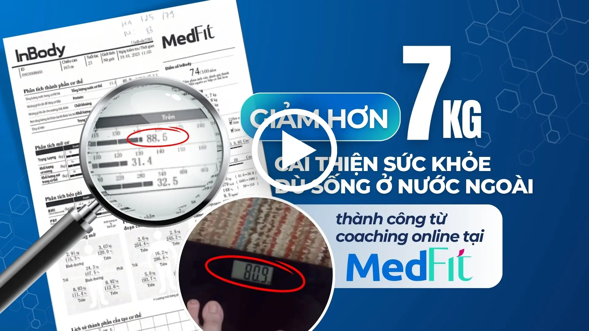 Giảm hơn 7kg - thành công từ coaching online