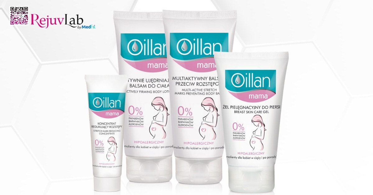 Kem làm giảm các vết rạn da Oillan Mama Stretch Marks Reducing Concentrate