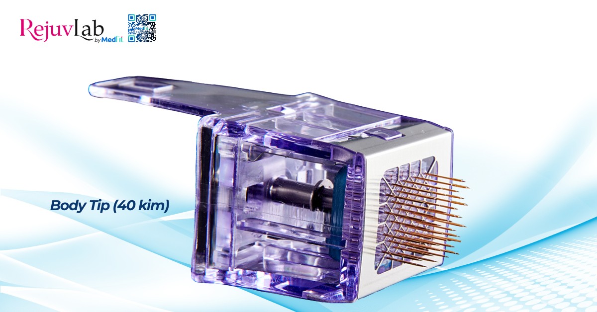 hình minh hoạ đầu body tip 40 kim của morpheus8