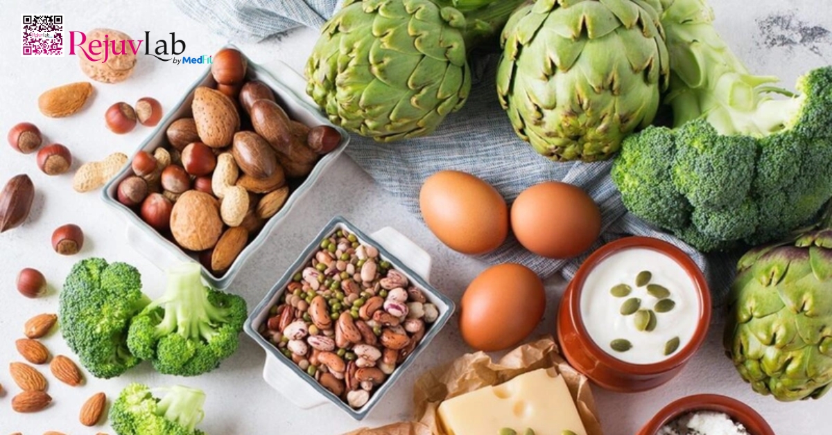 hình minh họa thực phẩm chống rạn da cho bà bầu