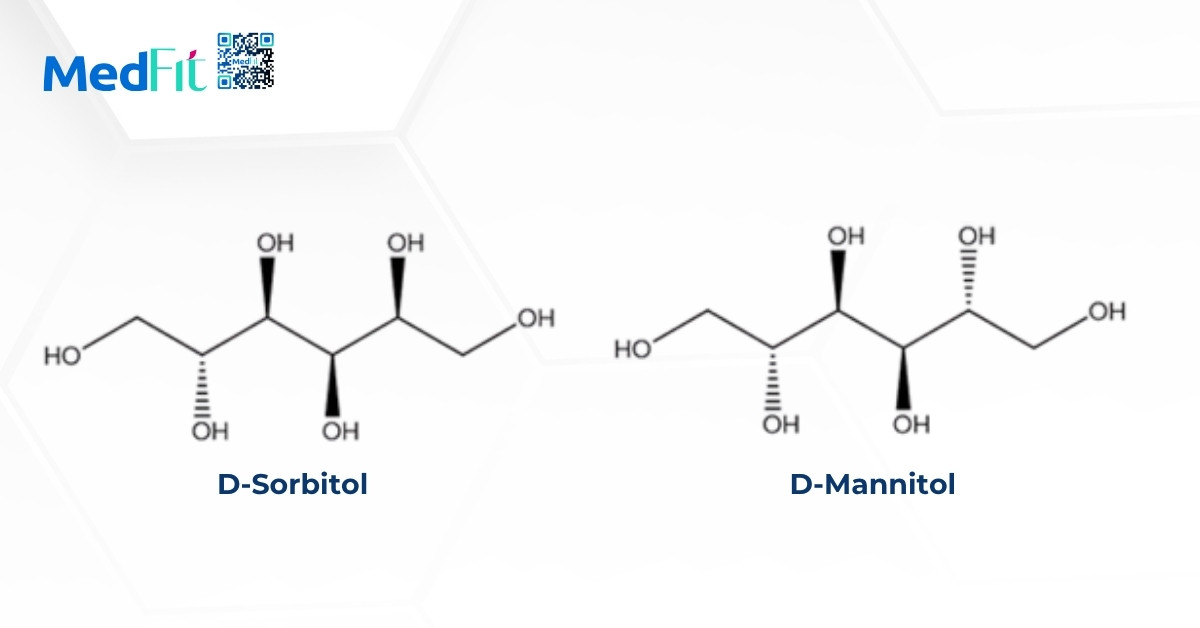 mannitol và sorbitol