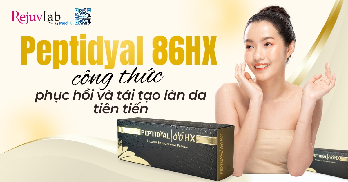 peptidyal 86hx công thức phục hồi và tái tạo làn da tiên tiến