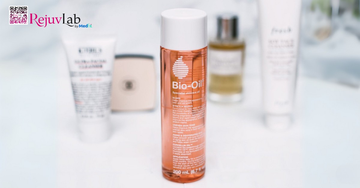 sản phẩm bio oil làm mờ rạn da sau sinh