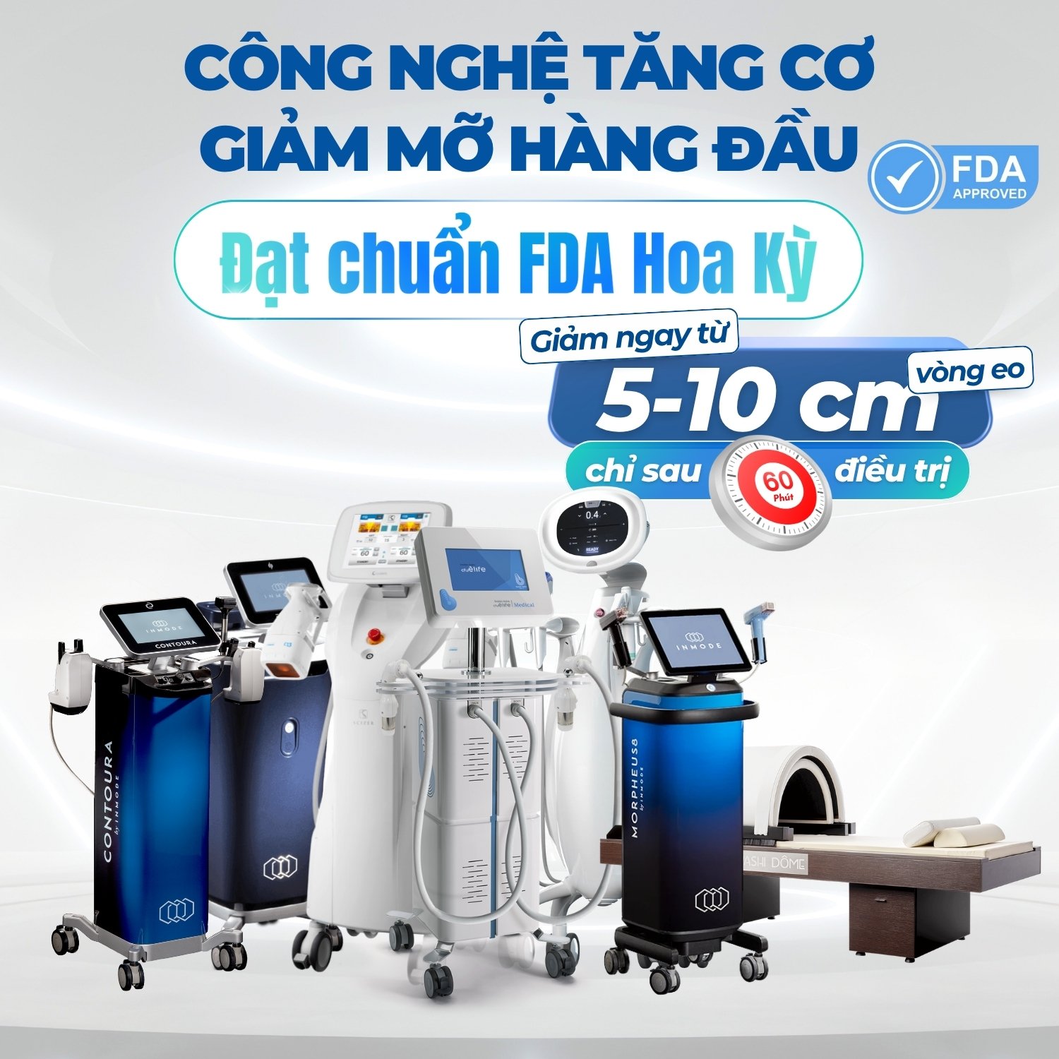 Banner Công nghệ tăng cơ giảm mỡ hàng đầu chuẩn FDA Hoa Kỳ MedFit