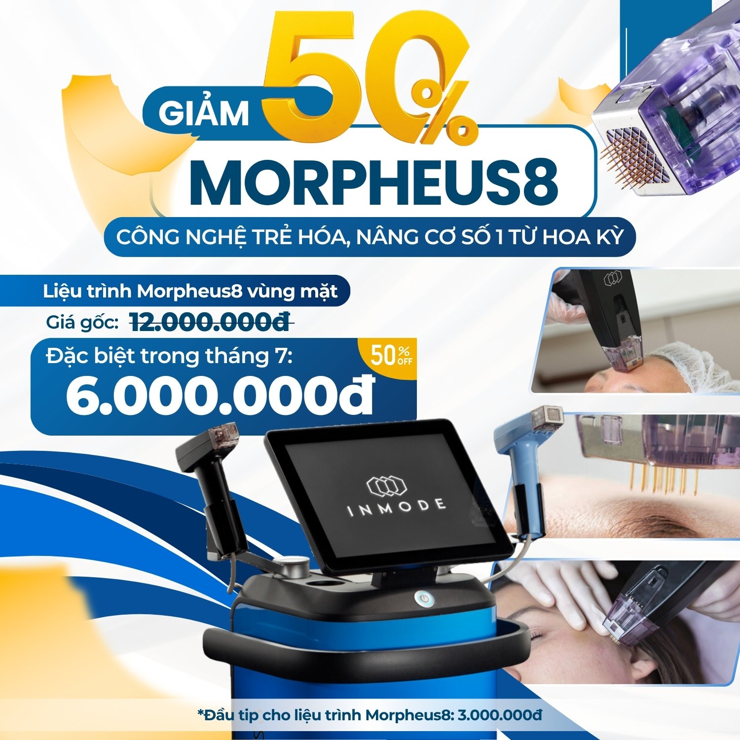 Banner Trang chu Morpheus8 sale 50 morpheus8 vung mat Mobile