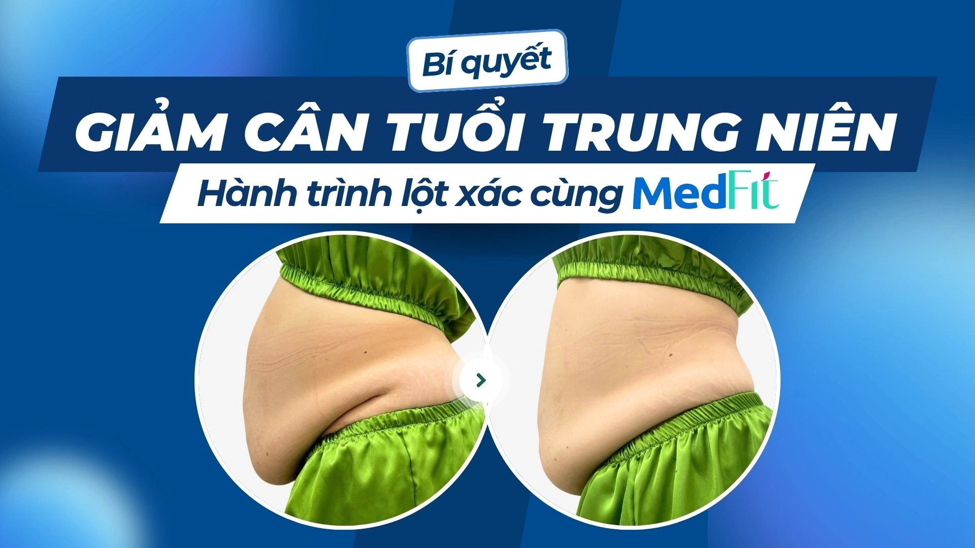 Bí quyết giảm cân tuổi trung niên