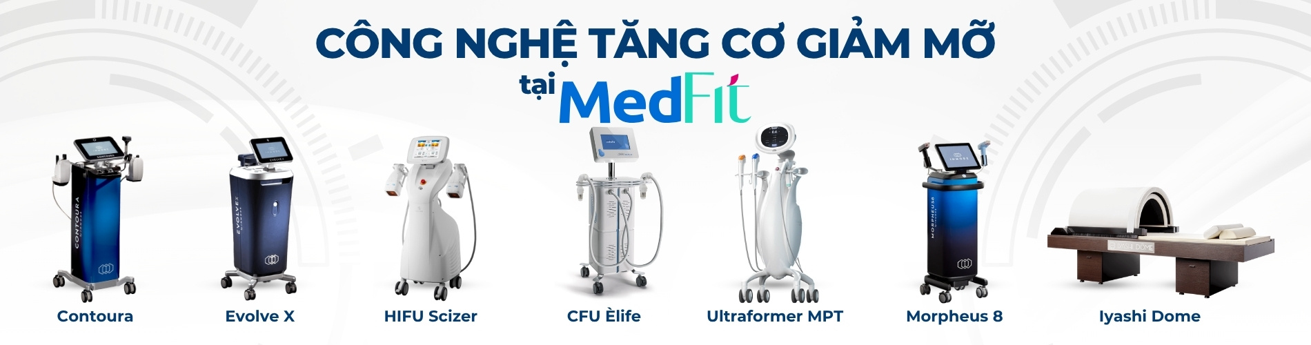 Công nghệ tăng cơ giảm mỡ tại MedFit - PC