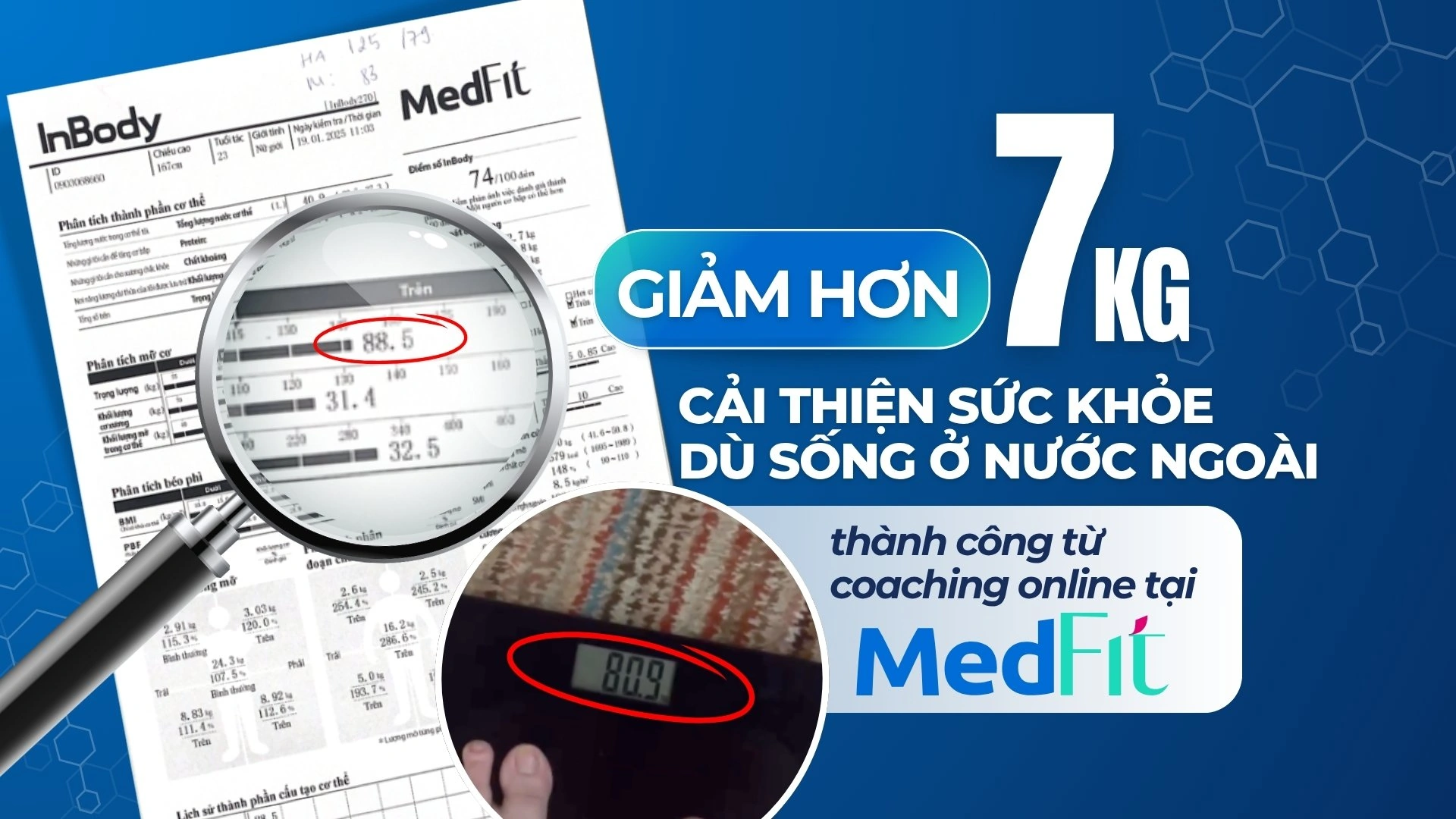 Giảm hơn 7kg - thành công từ coaching online