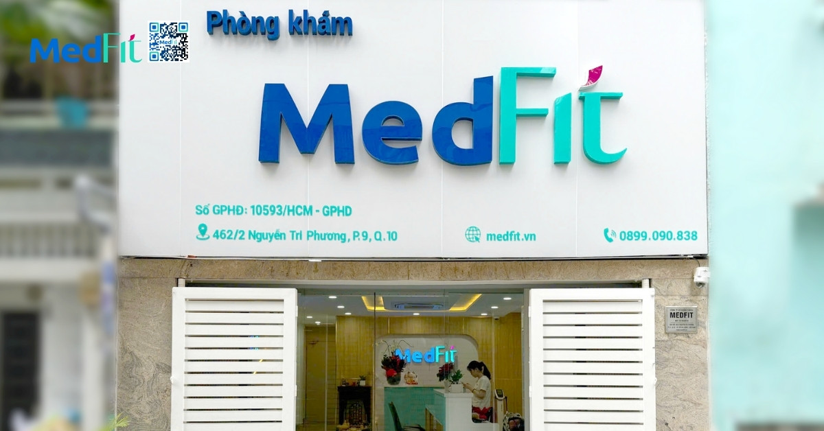 bảng hiệu phòng khám medfit