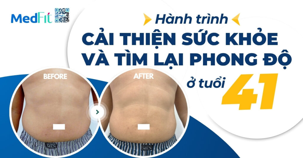 hành trình cải thiện sức khỏe và tìm lại phong độ ở tuổi 41